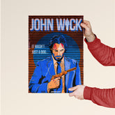 John Wick "It Wasn't Just a Dog" Pop Art Poster